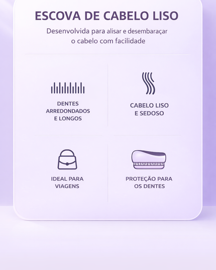 ESCOVA COMPACTA DESEMBARAÇANTE